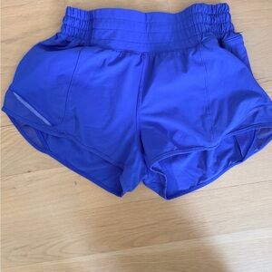 Lululemon Athletica Vibrant Blue Sports Shorts
